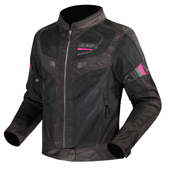 CHAQUETA LS2 GARDA AIR BLACK PINK