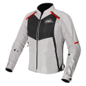 CHAQUETA LS2 BREEZE GREY BLACK RED