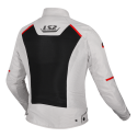 CHAQUETA LS2 BREEZE GREY BLACK RED