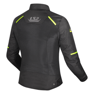 CHAQUETA LS2 BREEZE BLACK YELLOW