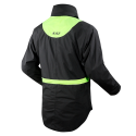 CHAQUETA LS2 X-RAIN JACKET BLACK H-V YELLOW HI-VI YELLOW