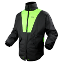 CHAQUETA LS2 X-RAIN JACKET BLACK H-V YELLOW HI-VI YELLOW
