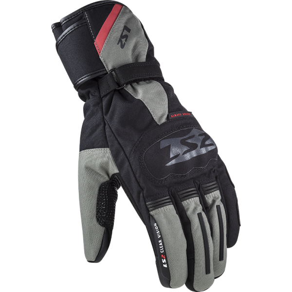 GUANTES LS2 SNOW BLACK GREY