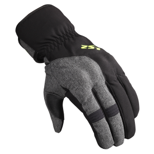 GUANTES LS2 URBS II BLACK GREY YELLOW