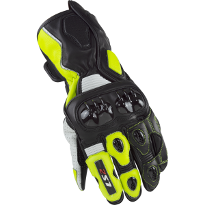 GUANTES LS2 SWIFT RACING GLOVES BLACK NEON YELLOW