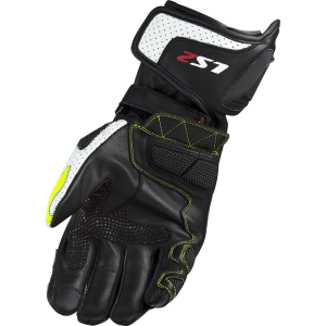 GUANTES LS2 SWIFT RACING GLOVES BLACK NEON YELLOW