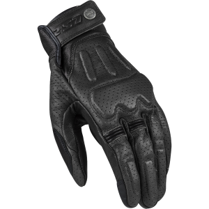 GUANTES LS2 RUST MAN GLOVES LEATHER BLACK