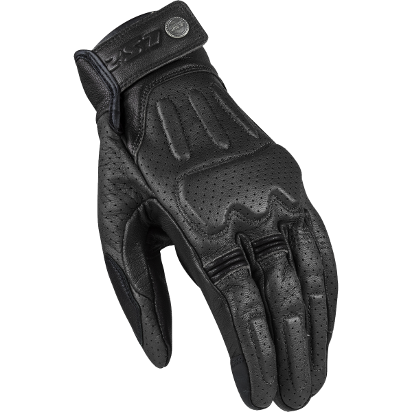 GUANTES LS2 RUST MAN GLOVES LEATHER BLACK