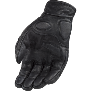 GUANTES LS2 RUST MAN GLOVES LEATHER BLACK