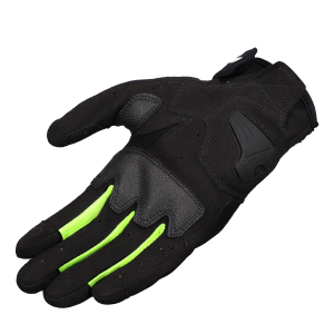 GUANTES LS2 ATOM BLACK HI VIS YELLOW