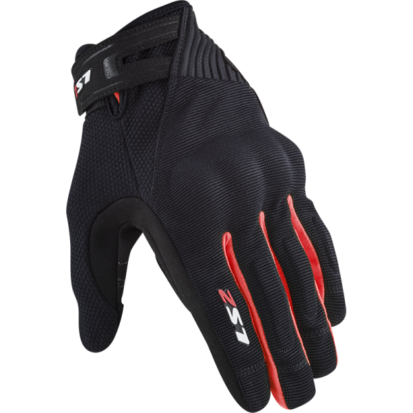 GUANTES LS2 DART 2 BLACK RED