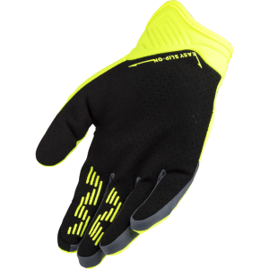 GUANTES LS2 BEND HI VIS YELLOW GREY