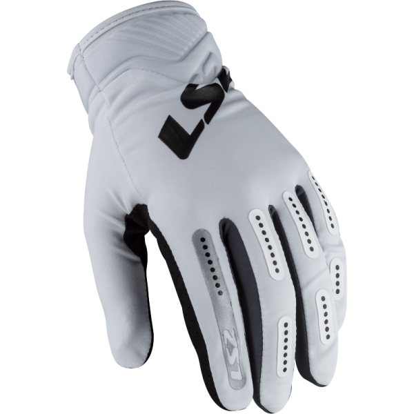 GUANTES LS2 BEND WHITE GREY