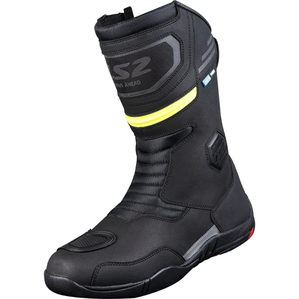 BOTAS LS2 GOBY WP BLACK HI VIS YELLOW