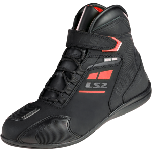 BOTAS LS2 GARRA WP BLACK RED