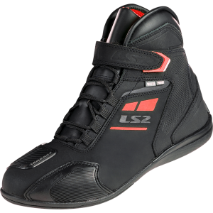 BOTAS LS2 GARRA WP BLACK RED