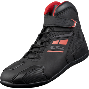 BOTAS LS2 GARRA BLACK RED