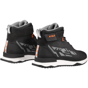 BOTAS LS2 ACRUX BLACK HI VIS ORANGE