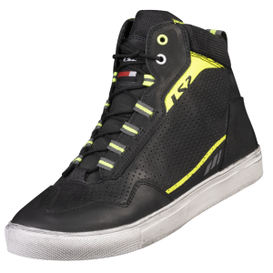 BOTAS LS2 ZOE BLACK HI VIS YELLOW