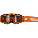 LS2 AURA ENDURO SERIES GOGGLE WITH BLACK HI VIS ORANGE