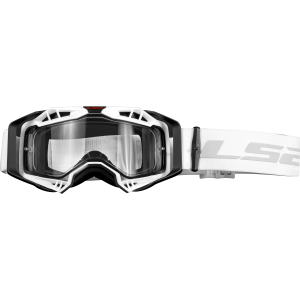 LS2 AURA ENDURO SERIES GOGGLE WITH CLEAR BLACK WHITE