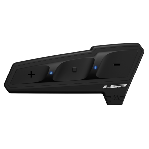 LS2 INTERCOM SPECTRUM BLACK WHITE