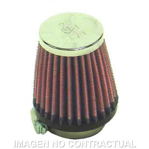 Filtro Potencia cromado K&N diámetro 40 mm