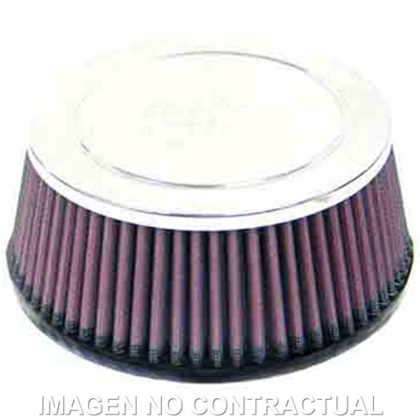 Filtro potencia K&N Cromado D. 98mm Universal