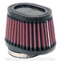 Filtro aire K&N Universal de goma 2-1/8'FLG,4'X3' TPR/OV
