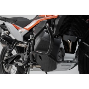 Set de protección Adventure Negro. KTM 790 Adv/R (19-), 890 Adv/R (20-22).