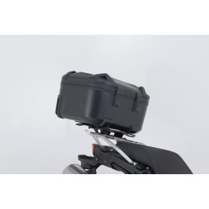 Set Adventure DUSC con topcase L Negro. BMW F 750/800/850 GS. Soportes de plástico.