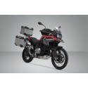 Set Adventure TRAX ADV Plata. BMW F 750/800/850 GS. Rack acero inoxidabl.