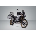Set Adventure TRAX ADV Plateado. BMW F 850/900 GS Adv. Sop. acero inox.
