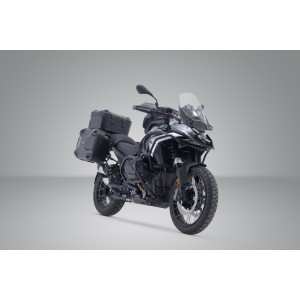 Set Adventure DUSC con topcase L Negro. BMW R 1300 GS. Soporte de topcase para BMW.