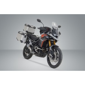 Set Adventure TRAX ADV Plateado. Triumph Tiger 900 GT / Rally Pro (23-).