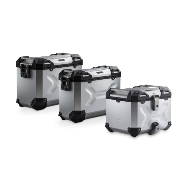 Set Adventure TRAX ADV Plateado. Moto Guzzi V85 TT (24-).