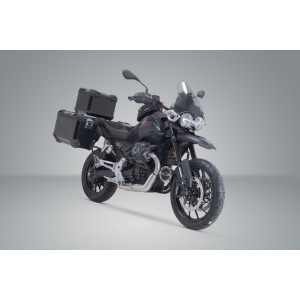 Set Adventure TRAX ADV Negro. Moto Guzzi V85 Strada (24-).
