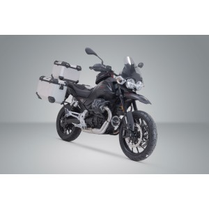 Set Adventure TRAX ADV Plateado. Moto Guzzi V85 Strada (24-).