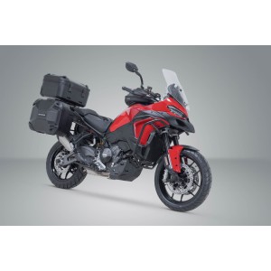 Set Adventure DUSC con topcase XL Negro. Ducati Multistrada V2 / V2 S (24-).