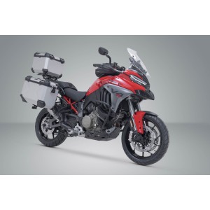 Set Adventure TRAX ADV Plateado. Ducati Multistrada V4 (20-).