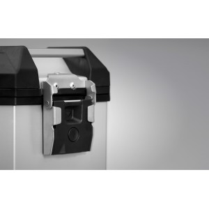 Maleta de aluminio TRAX ADV M 37 l. Derecho. Negro.