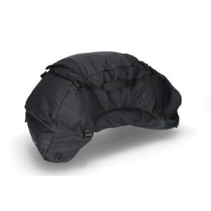 Bolsa trasera ION L 50 l. Negro. Poliéster 600D / Vinilo blando.