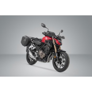 Sistema de maletas laterales URBAN ABS 2x 16,5 l. Honda CB500F (18-), CBR500R (18-).