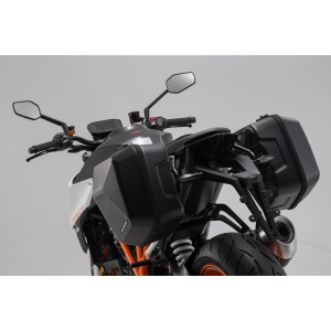 Sistema de maletas laterales URBAN ABS 2x 16,5 l. KTM 1290 Super Duke R (13-19).