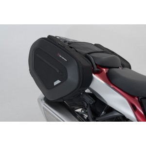 Set de alforjas PRO BLAZE H Negro. Suzuki GSX1300R Hayabusa (08-).