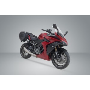 Juego de alforjas PRO BLAZE H Negro. Suzuki GSX-S 1000 GT (21-).