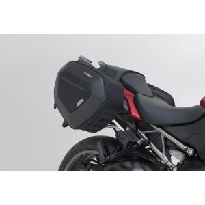Juego de alforjas PRO BLAZE H Negro. Suzuki GSX-S 1000 GT (21-).
