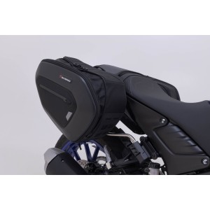 Set de alforjas PRO BLAZE H Negro. Yamaha MT-125 (19-).