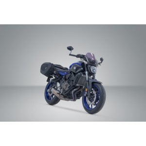 Juego de alforjas PRO BLAZE H Negro. Yamaha MT-07 (20-24).