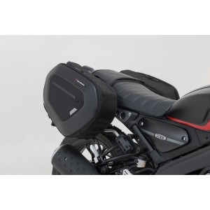 Set de alforjas PRO BLAZE H Negro. Yamaha XSR 125 (21-).